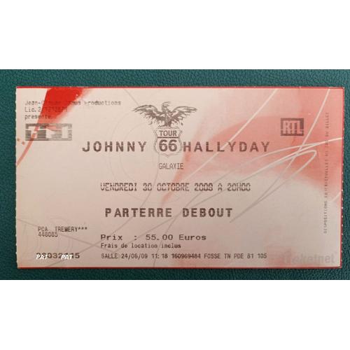 Soldes Billet Johnny Hallyday Nos Bonnes Affaires De Janvier Rakuten